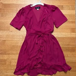 Size Small wrap dress from Francesca’s